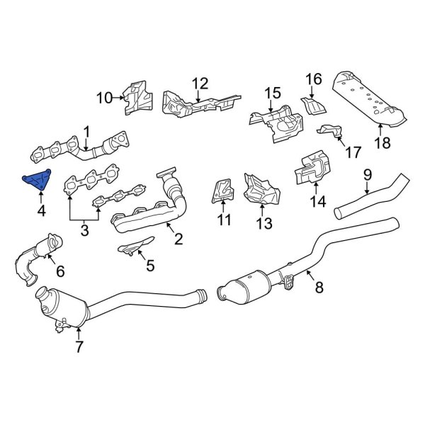 Exhaust Manifold Bracket