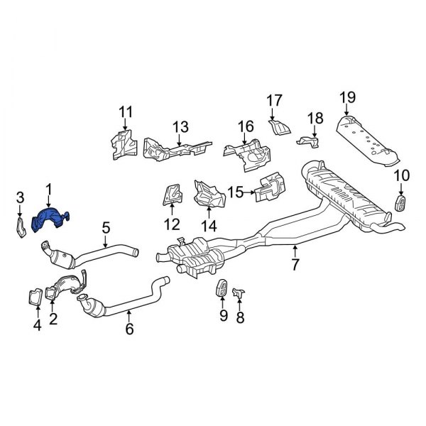 Exhaust Intermediate Pipe