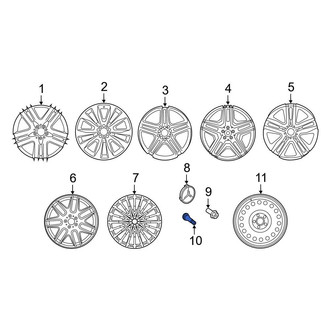 Mercedes-Benz OE - Tire Valve Stem