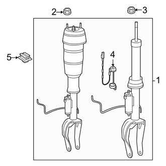 Mercedes-Benz OE - Front Suspension - Shocks & Components (4Matic)