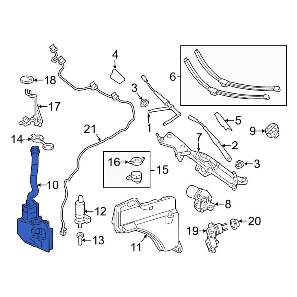 Washer Fluid Reservoir