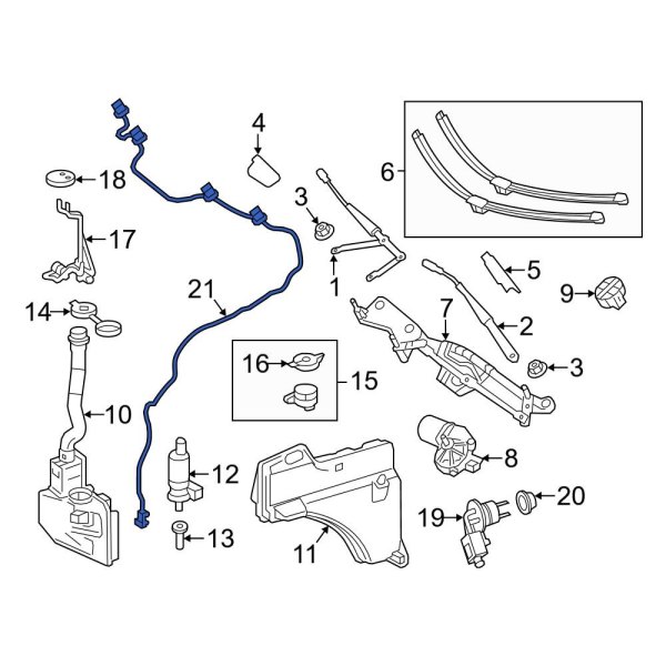 Windshield Washer Hose