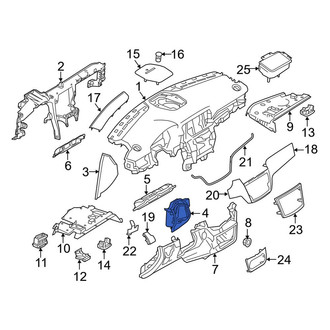 Mercedes-Benz OE - Steering Column Cover
