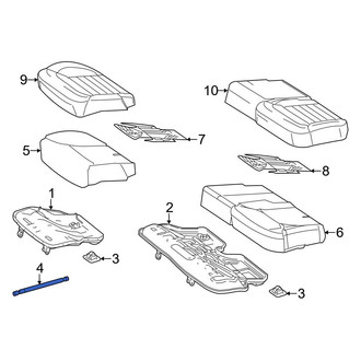 Mercedes-Benz OE - Left Seat Lift Support