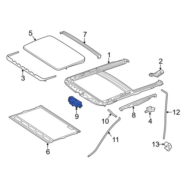 Sunroof Motor