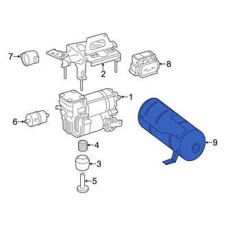 Mercedes-Benz OE - Rear Suspension Self-Leveling Unit Accumulator
