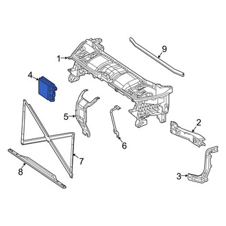 Mercedes-Benz OE - Front Cruise Control Distance Sensor