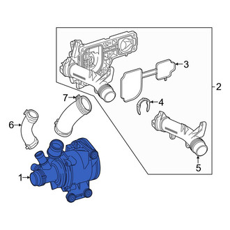 Mercedes-Benz OE - Engine Water Pump