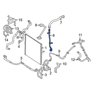 Mercedes-Benz OE - Intercooler Hose