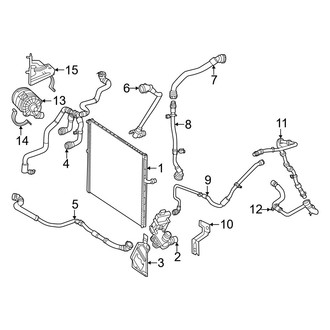 Mercedes-Benz OE - Cooling - Intercooler (Radiator Mounted)