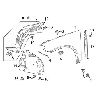 Mercedes-Benz OE - Fender & Components