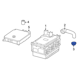 Mercedes-Benz OE - Battery Vent Tube Grommet