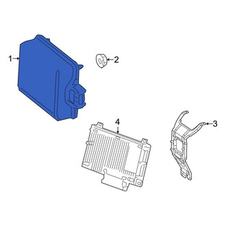 Mercedes-Benz OE - Front Cruise Control Distance Sensor