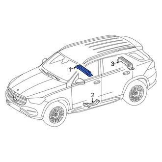 Mercedes-Benz OE - Front Keyless Entry Antenna