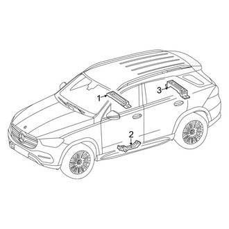 Mercedes-Benz OE - Electrical - Keyless Entry Components