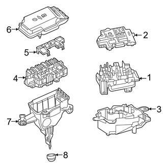 Mercedes-Benz OE - Electrical - Fuse & Relay (Front)