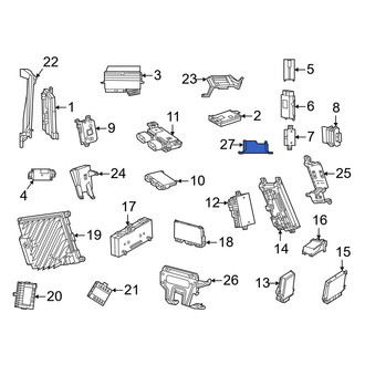 Mercedes-Benz OE - Drive Motor Battery Pack Control Module