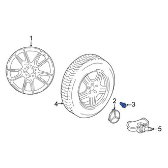 Mercedes-Benz OE - Wheel Lug Bolt