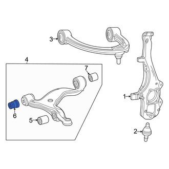 Mercedes-Benz OE - Front Inner Suspension Control Arm Bushing