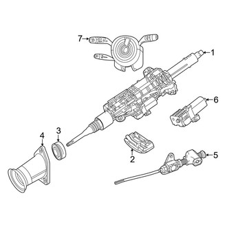 Mercedes-Benz OE - Steering Column Assembly