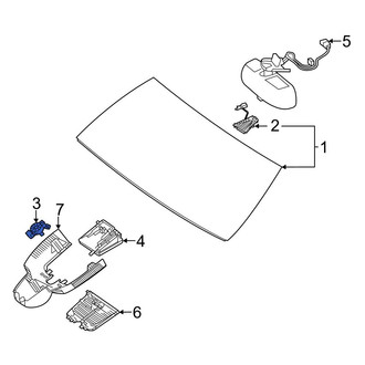 Mercedes-Benz OE - Front Ambient Light Sensor