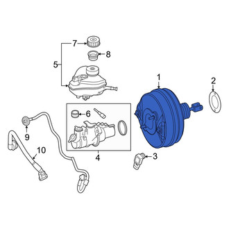 Mercedes-Benz OE - Power Brake Booster