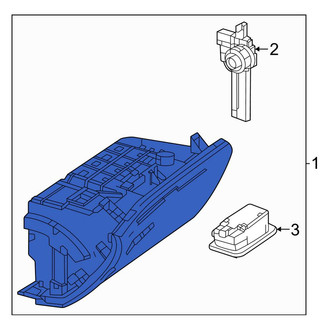 Mercedes-Benz OE - Front Glove Box
