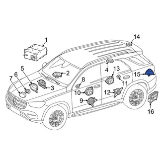 Mercedes-Benz OE - Speaker
