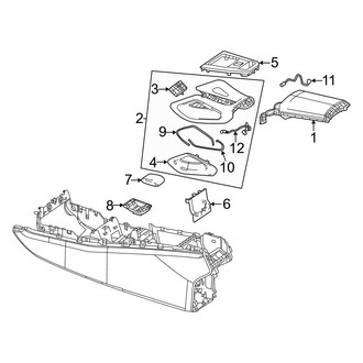 Mercedes-Benz OE - Console (Armrest & Center Components)