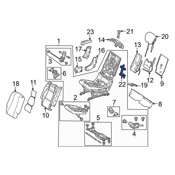 Headrest Actuator