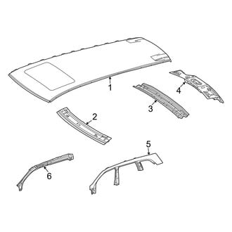 Mercedes-Benz OE - Roof & Components (With Panoramic Roof)