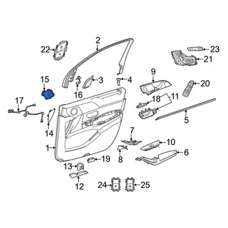 Mercedes-Benz OE - Speaker Cover
