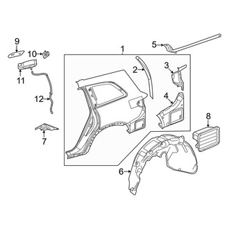 Mercedes-Benz OE - Quarter Panel & Components