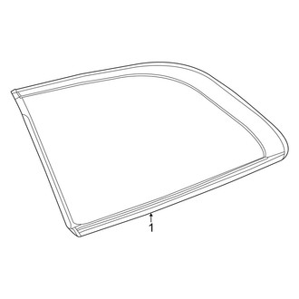 Mercedes-Benz OE - Quarter Panel - Glass