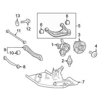 Mercedes-Benz OE - Rear Suspension - Suspension Components