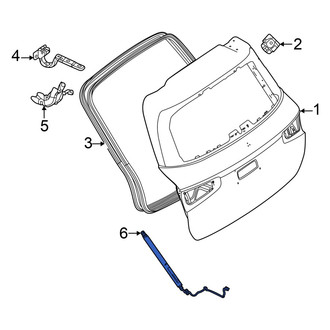 Mercedes-Benz OE - Liftgate Lift Support