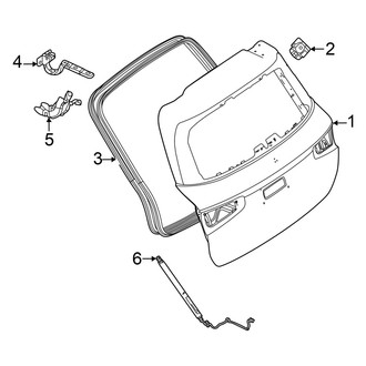 Mercedes-Benz OE - Lift Gate