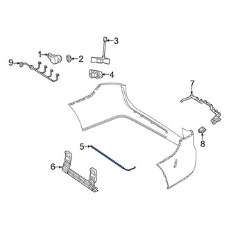 Mercedes-Benz OE - Rear Liftgate Motion Sensor