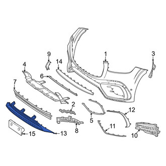 Mercedes-Benz OE - Front Lower Grille