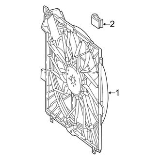 Mercedes-Benz OE - Cooling Fan (5.5L)
