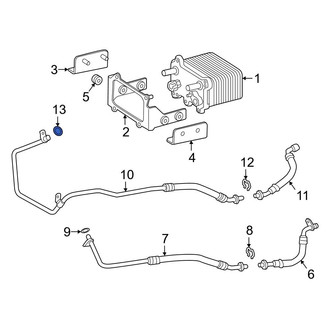 Mercedes-Benz OE - Automatic Transmission Oil Cooler Hose O-Ring