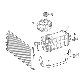 Mercedes-Benz OE - Cooling - Intercooler (5.5L)