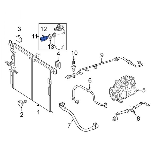 A/C High Side Charging Adapter