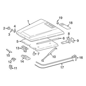 Mercedes-Benz OE - Hood & Components