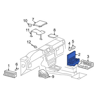 Mercedes-Benz OE - Front Fuse and Relay Center