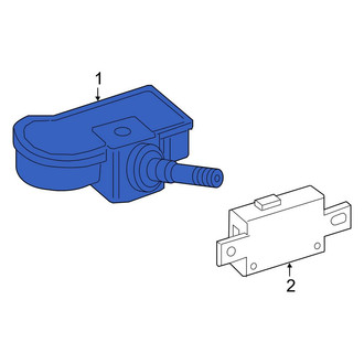 Mercedes-Benz OE - Tire Pressure Monitoring System (TPMS) Sensor
