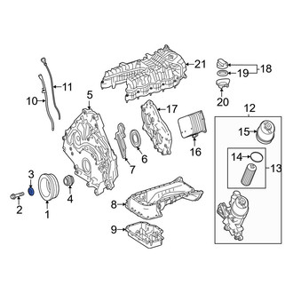 Mercedes-Benz OE - Engine Harmonic Balancer Washer
