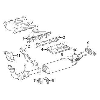 Mercedes-Benz OE - Exhaust System - Exhaust Components