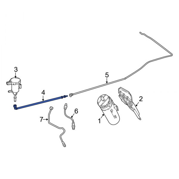 Evaporative Emissions System Lines