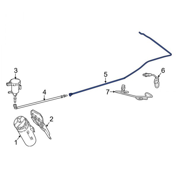 Evaporative Emissions System Lines